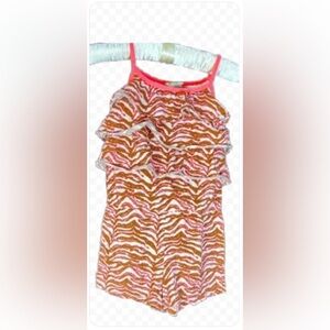 GIRLS CRAZY 8 ROMPER SIZE 5/6 GUC